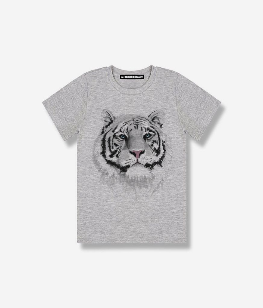 Детская футболка Белый тигр | Фото №1